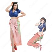 ワンピース ニコ・ロビン コスプレ衣装 『ONE PIECE』 麦わらの一味考古学者 2年後 cosplay 仮装 変装(ゲーム• アニメコスプレ衣装でおすすめの商品)