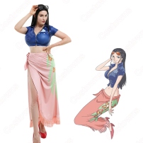 ワンピース ニコ・ロビン コスプレ衣装 『ONE PIECE』 麦わらの一味考古学者 2年後 cosplay 仮装 変装(202×202)