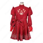 ニーア オートマタ 2B（トゥー・ビー）赤ワンピース コスプレ衣装 自動歩兵人形 ヨルハ部隊 ヨルハ二号B型 cosplay 仮装 変装