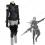 ヨルハA型二号 A2（エートゥー） コスプレ衣装 『ニーア オートマタ』 ヨルハ部隊 cosplay 仮装 変装 ニーア オートマタ（NieR:Automata） 1