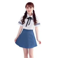 学園制服 コスプレ衣装 文化祭 体育祭 ユニフォーム コスチューム 欧米日本韓国学生制服 水兵服 海軍風制服 上下セット(日韓学生高校制服)