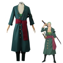ワンピース 新世界編 ロロノア・ゾロ コスプレ衣装 『ONE PIECE』 麦わらの一味 戦闘員 cosplay 仮装 変装(202×202)
