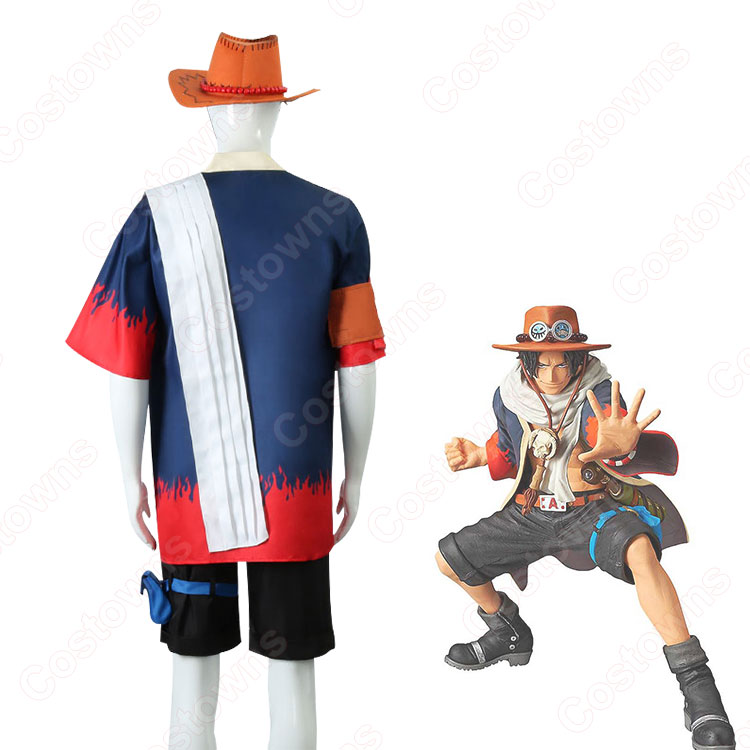 ワンピース ポートガス・D・エース コスプレ衣装 『ONE PIECE』 白ひげ