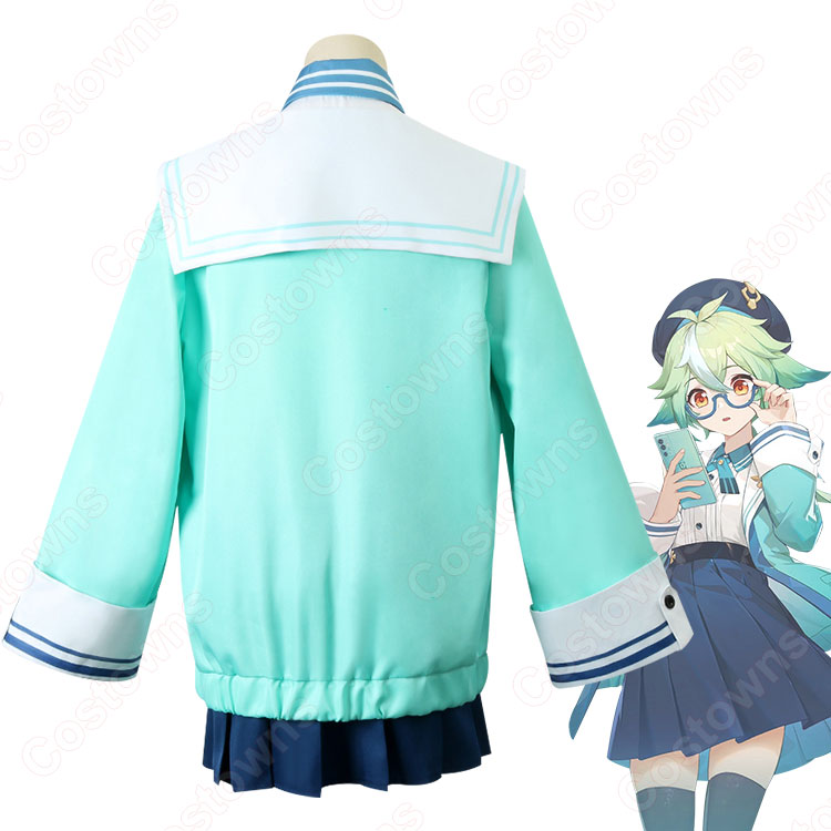 原神　スクロース コスプレ一式 スクロース 制服 コスプレ衣装 OnePlus × 原神 コラボ cosplay 仮装