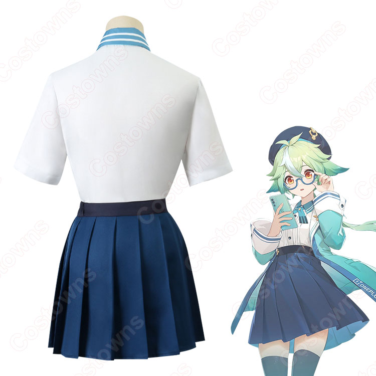 スクロース 制服 コスプレ衣装 OnePlus × 原神 コラボ cosplay 仮装