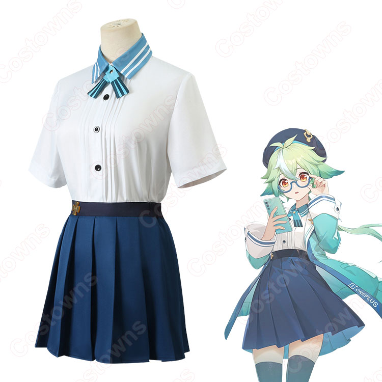 スクロース 制服 コスプレ衣装 OnePlus × 原神 コラボ cosplay 仮装