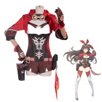 原神 アンバー コスプレ衣装 西風騎士団 偵察騎士 cosplay 仮装 変装(原神 コスプレ衣装)