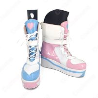 にじさんじ 天宮こころ コスプレ靴 VTuber コスプレ シューズ/ブーツ コスプレ用 道具 男女兼用(コスプレ ブーツ（靴）)