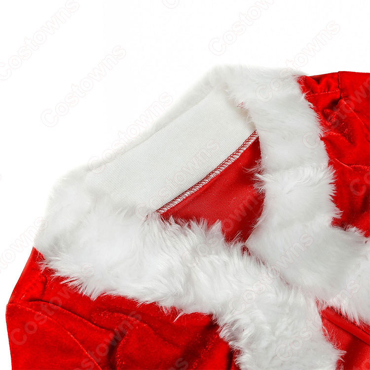サンタ コスプレ衣装 サンタ 2段フリルワンピース サンタガール ベア