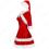 クリスマス コスチューム 2段フリルワンピース サンタ コスプレ レディース セクシー パーティー コス ベアトップ ワンピース サンタクロース 衣装 ケープ付き 帽子 ワンピース 3点 セット サンタ衣装 2