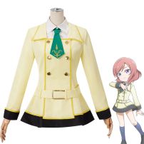 スクフェス コードギアスコラボ編 Aqours 全員 コスプレ衣装 『コードギアス 反逆のルルーシュ』 『ラブライブ！ スクールアイドルフェスティバル』 cosplay 仮装 変装(Love Live!（ラブライブ!） コスプレ衣装)