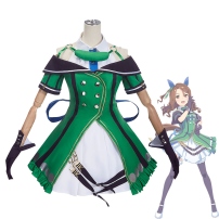 ウマ娘 キングヘイロー 勝負服 コスプレ衣装 『ウマ娘 プリティーダービー』 cosplay 仮装 変装(202×202)