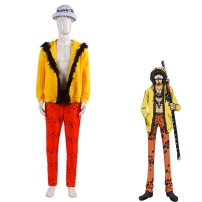 劇場版 ワンピース トラファルガー・ロー コスプレ衣装 『ONE PIECE STAMPEDE』 死の外科医 cosplay 仮装 変装(202×202)