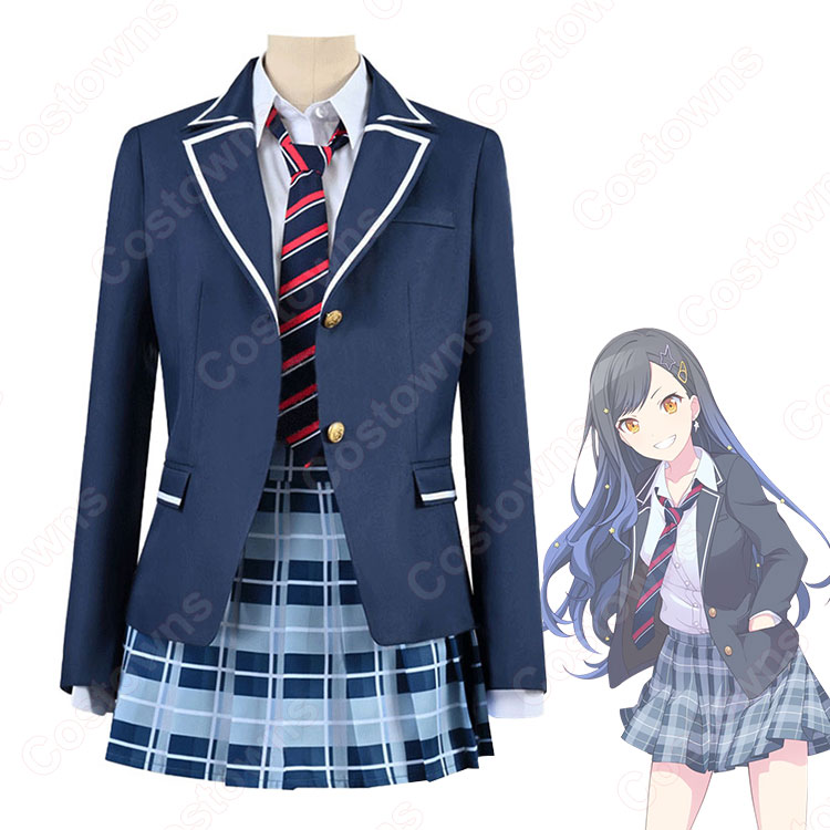 プロセカ 白石杏 草薙寧々 コスプレ衣装 神山高校 制服 『プロジェクト