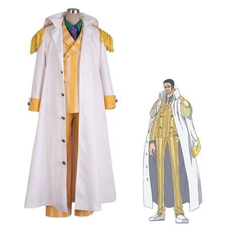ワンピース ボルサリーノ 黄猿 コスプレ衣装 One Piece 海軍 大将 Cosplay 仮装 変装 Costowns