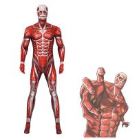 進撃の巨人 全身タイツ 筋肉タイツ コスプレ衣装(進撃の巨人 コスプレ衣装)