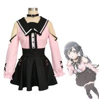 優木せつ菜 コスプレ衣装 『ラブライブ！虹ヶ咲学園スクールアイドル同好会』 cosplay 仮装 変装(Love Live!（ラブライブ!） コスプレ衣装)
