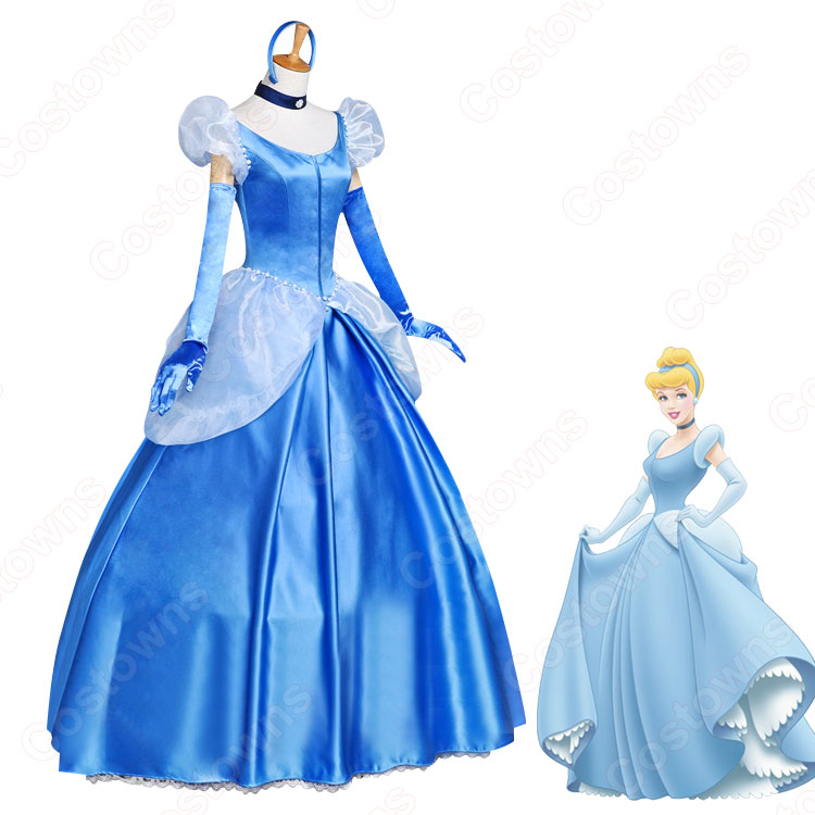 ディズニー シンデレラ ドレスコスプレ衣装 - Costowns