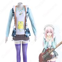 すーぱーそに子 コスプレ衣装 アニメ版 『そにアニ -SUPER SONICO THE ANIMATION- 』 cosplay 仮装 変装(その他 コスプレ衣装)