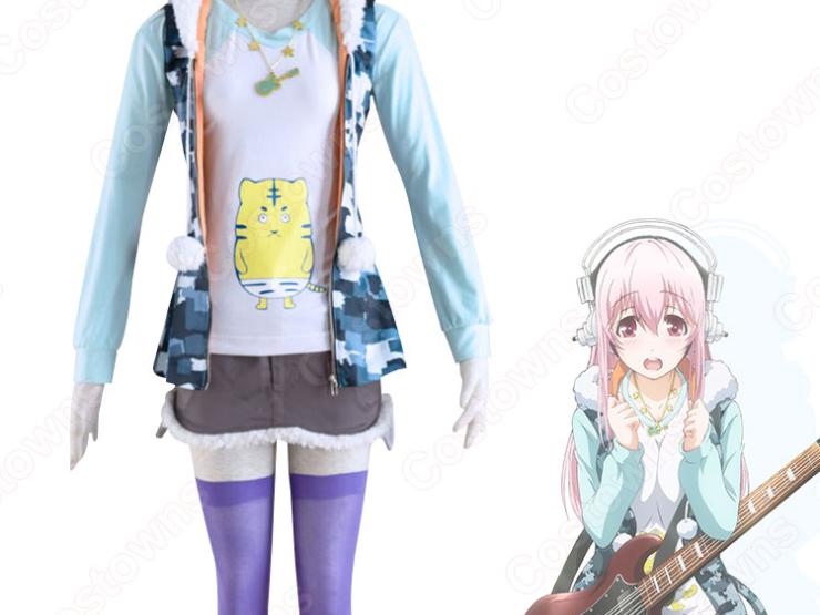 すーぱーそに子 コスプレ衣装 アニメ版 『そにアニ -SUPER SONICO THE ANIMATION- 』 cosplay 仮装 変装 -  Costowns