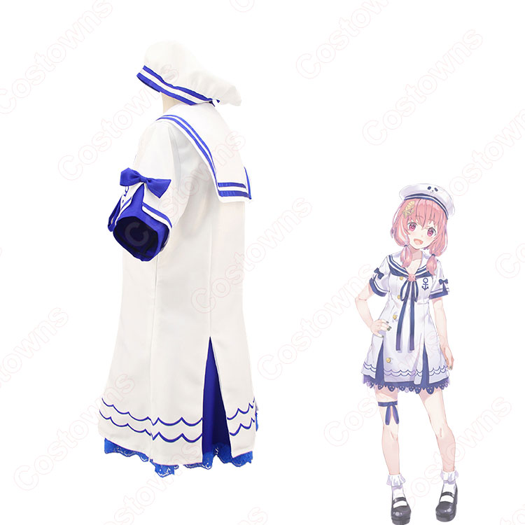 笹木咲 コスプレ衣装 にじさんじ 5万人記念衣装 マリンセーラー 夏衣装