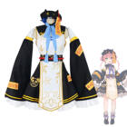にじさんじ 笹木咲 ゴスロリキョンシー コスプレウィッグ VTuber