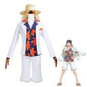 劇場版 ワンピース モンキー・D・ルフィ カジノ服 コスプレ衣装 『ONE PIECE FILM GOLD』 cosplay 仮装 変装(送料無料)