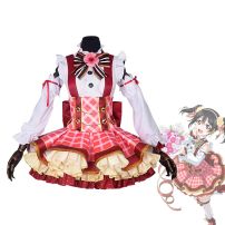 スクフェス 矢澤にこ コスプレ衣装 『ラブライブ！ スクールアイドルフェスティバル』 フラワーブーケ編 どんな花でも 覚醒後 cosplay 仮装 変装(Love Live!（ラブライブ!） コスプレ衣装)
