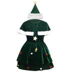 クリスマス 衣装 緑 クリスマスツリー コスプレ クリスマス テーマパーティー衣装 大人用