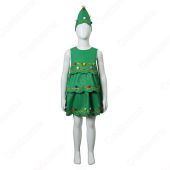 クリスマス 衣装 キッズ クリスマスツリー ワンピース 可愛い クリスマス テーマパーティー衣装(仮装コスプレ衣装でおすすめの商品)