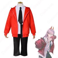 チェンソーマン 血の魔人 パワー コスプレ衣装(チェンソーマン コスプレ衣装)