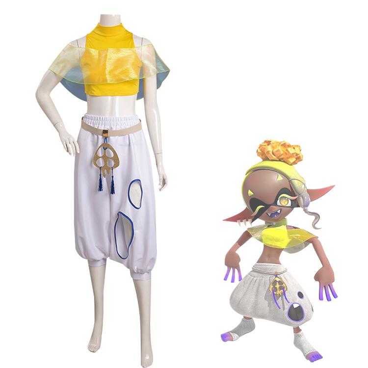 スプラトゥーン3 すりみ連合 ウツホ コスプレ衣装 - Costowns