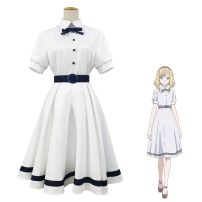 運命 白いワンピース コスプレ衣装 『takt op.Destiny（タクトオーパス ディスティニー）』 cosplay 仮装 変装(takt op. コスプレ衣装)
