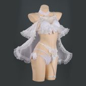 FGO 水着プロトマーリン（レディ・アヴァロン） コスプレ衣装 『Fate/Grand Order』 水着サーヴァント cosplay 仮装 変装(ゲーム• アニメコスプレ衣装でおすすめの商品)