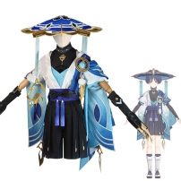原神 放浪者 コスプレ衣装 久世浮傾 cosplay 仮装 変装(202×202)