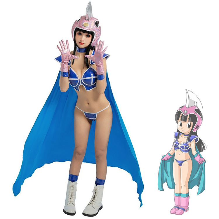 ドラゴンボール チチ 幼少期 コスプレ ビキニアーマー ドラゴンボール チチ 少女期 コスプレ衣装 牛魔王の娘 幼少期 ビキニ