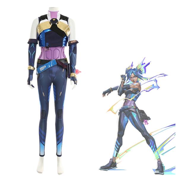 ネオン（Neon） コスプレ衣装 『VALORANT』 デュエリスト cosplay 仮装 変装元の画像