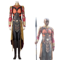 オコエ コスプレ衣装 『ブラックパンサー/ワカンダ・フォーエバー』 ドーラ・ミラージュ 隊長 女戦士 cosplay 仮装 変装(202×202)