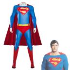 スーパーマン コスプレ衣装 1978年 映画 クラーク・ケント cosplay 仮装 変装 大人男性用 衣装