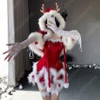 クリスマス コスプレ衣装 バニーガール コスチューム レディース セクシー メイド服 クリスマス テーマパーティー衣装 大人用