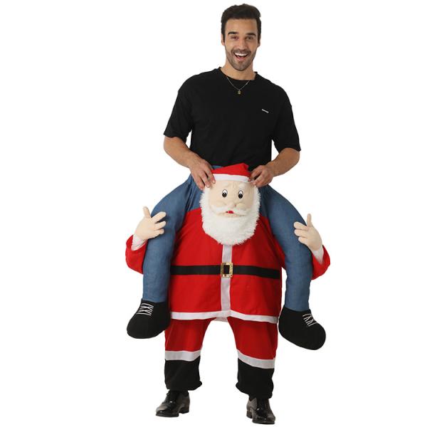クリスマス コスプレ衣装 サンタクロース 衣装 クリスマス テーマパーティー衣装 大人 男性用 仮装元の画像