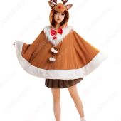クリスマス コスプレ衣装 可愛い トナカイ マント 大人 女性 秋冬(ランキング)