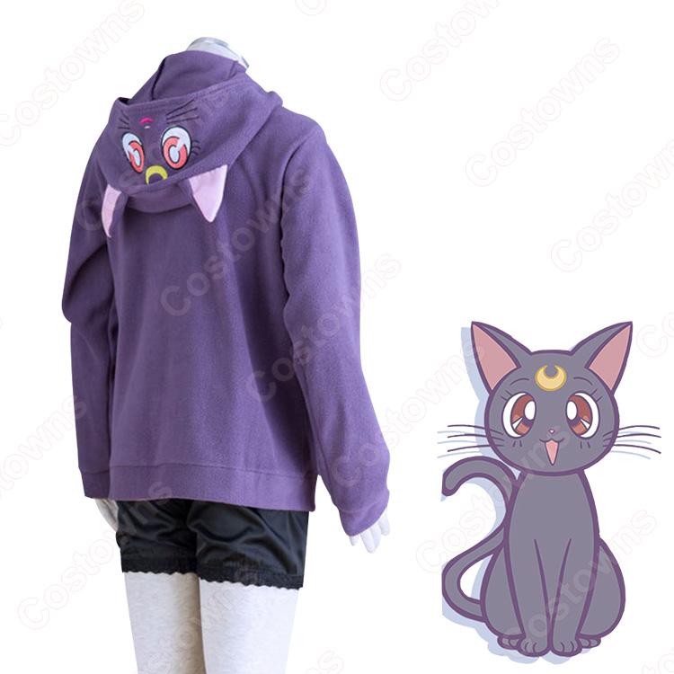 美少女戦士セーラームーン 黒猫 ルナ コスプレ衣装 - Costowns