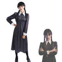 アダムス・ファミリー ウェンズデー・アダムス コスプレ衣装(202×202)