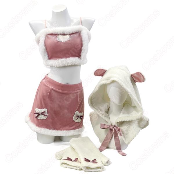 クリスマス コスプレ衣装 レディース セクシー 可愛い クリスマス衣装 サンタ テーマパーティー衣装元の画像