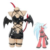 ニーソックス コスプレ衣装 『パンティ&ストッキングwithガーターベルト』 デイモン姉妹 cosplay 仮装 変装(パンティ&ストッキングwithガーターベルト コスプレ衣装)