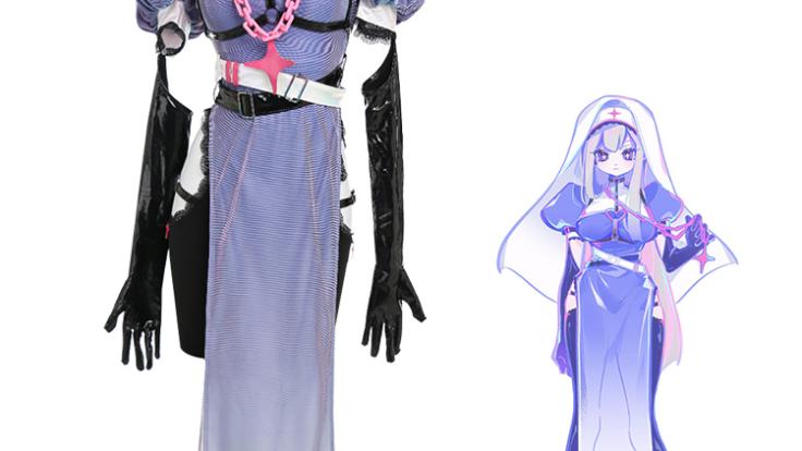 ミューズダッシュ　ブロウちゃん　musedash コスプレ　衣装　ウィッグ ミューズダッシュ ブロウちゃん musedash コスプレ 衣装 ウィッグ