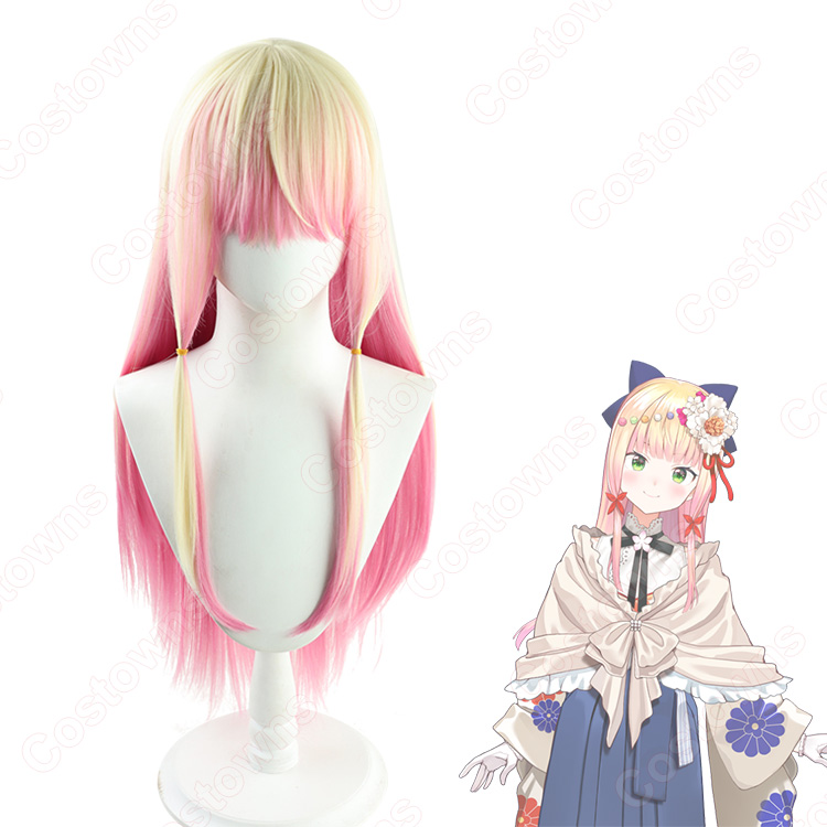 VTuber ホロライブ 桃鈴ねね コスプレ 衣装 ウィッグ込 Amazon.co.jp: [小さな店] 桃鈴ねね コスプレ 衣装 バーチャルYouTuber