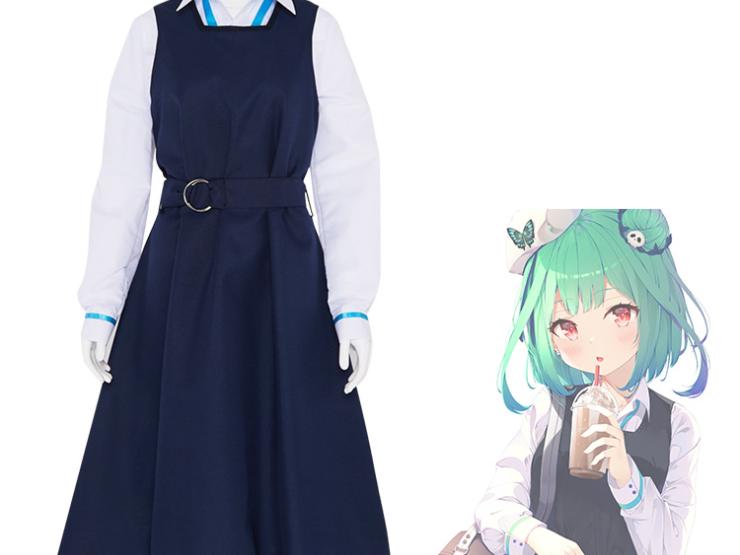 VTuber 潤羽るしあ コスプレ衣装 「hololive（ホロライブ）」 制服 