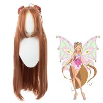 Winx Club フローラ（Flora） コスプレウィッグ(コスプレウィッグ)
